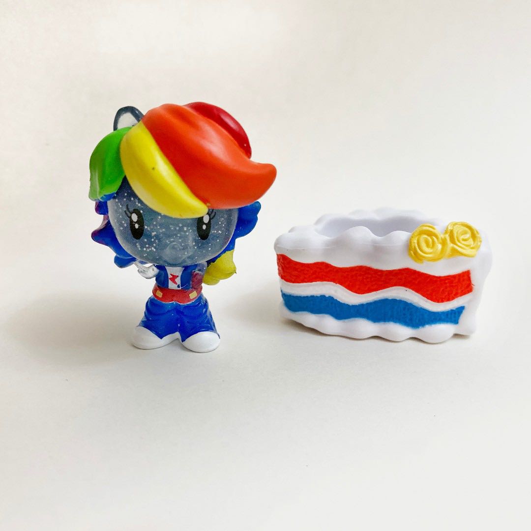Rainbow Dash Equestria Girls Sparkly Cutie Mark Crew Toys