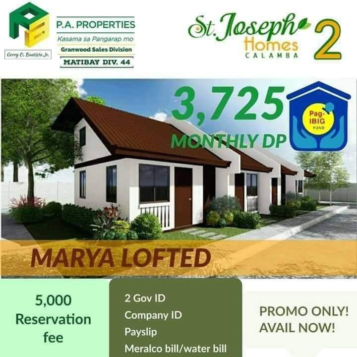 Rent to own house Calamba Laguna, Property, For Sale, House & Lot on Carousell