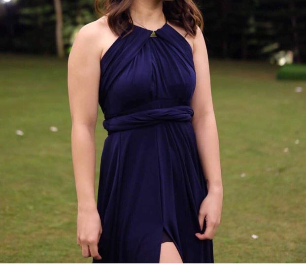 infinity dress with slit