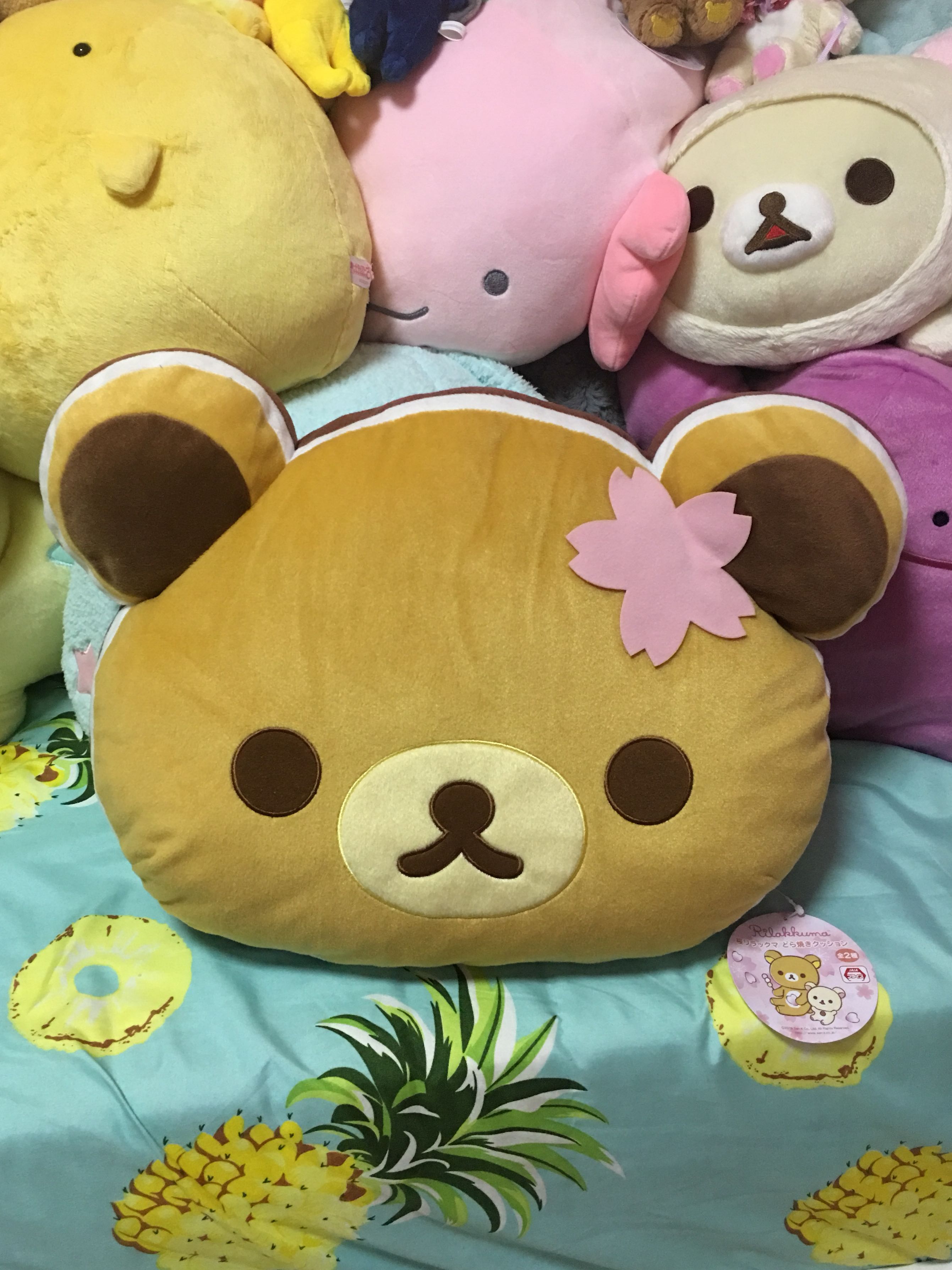 sakura rilakkuma plush