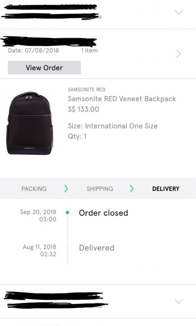 Samsonite veneet online