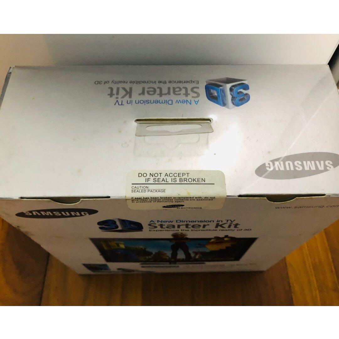 Samsung 3d Starter Kit 3d Active Glasses X 2 3d Bluray Disc