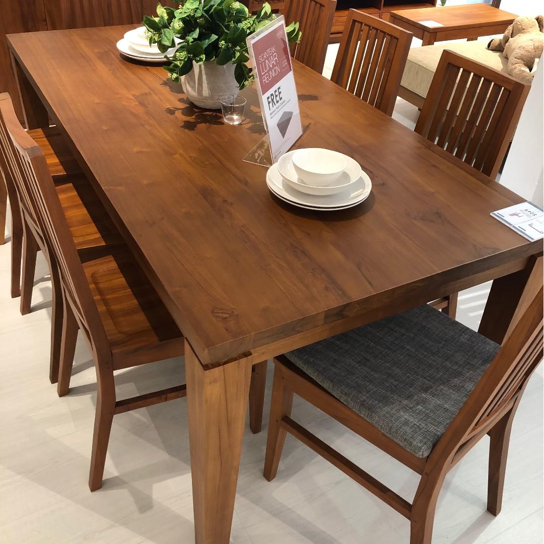 Scanteak dining set clearance