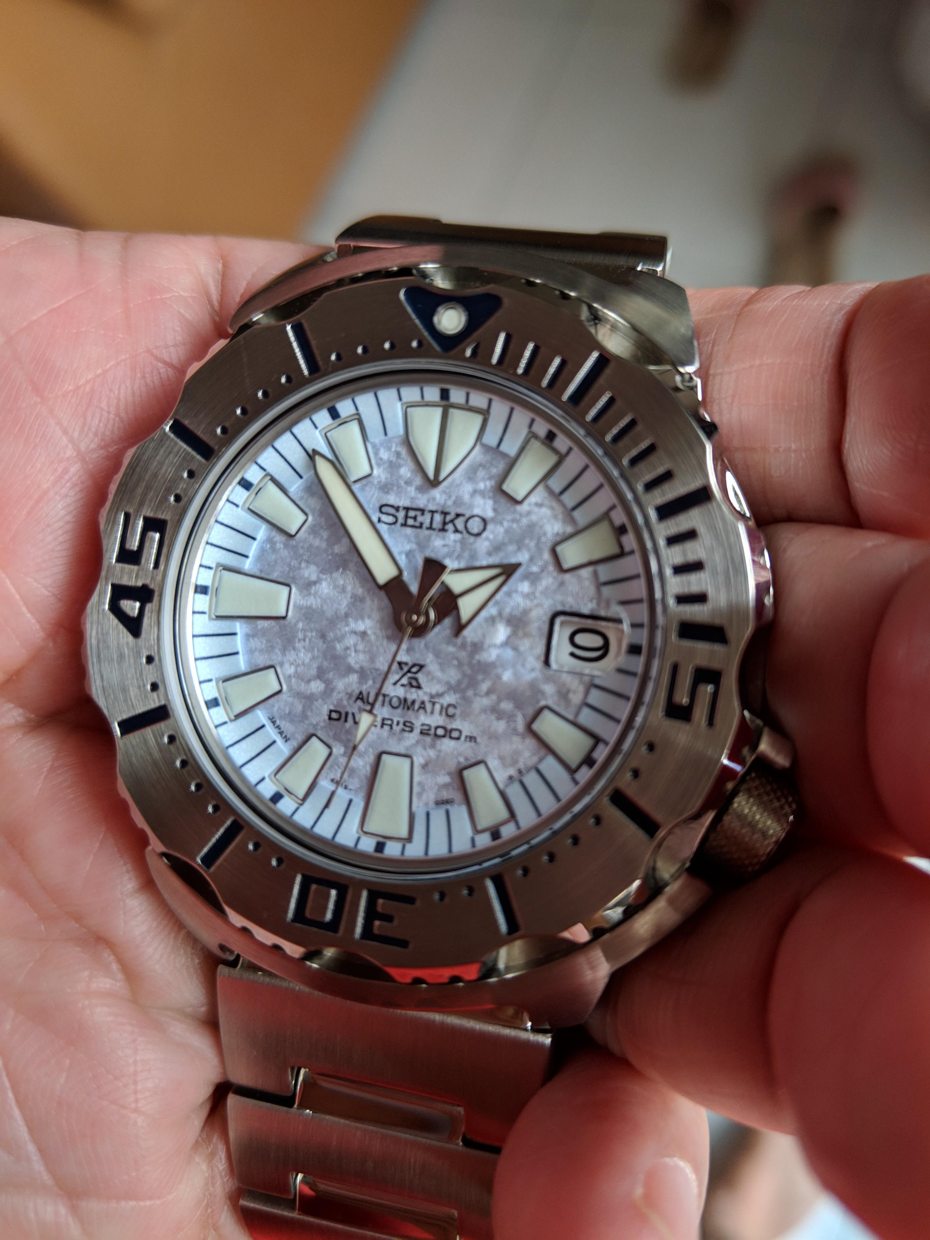 Seiko monster SBDC073, Men's Fashion, Watches & Accessories, Watches on  Carousell