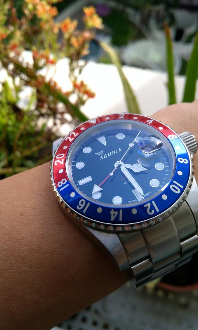 Squale 1545 gmt pepsi top