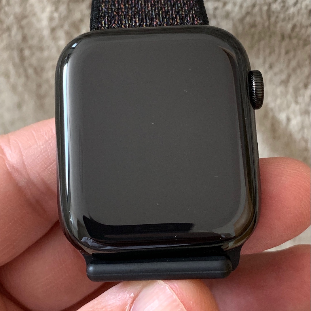 apple watch 4 steel black