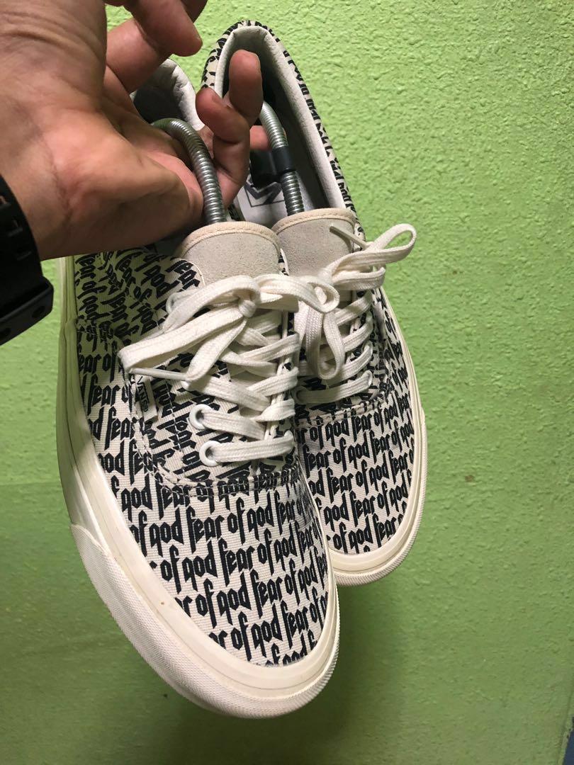 Fear of god vans v1 top