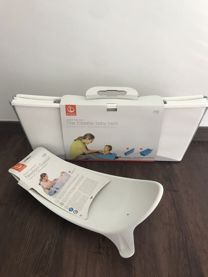 stokke bath newborn support