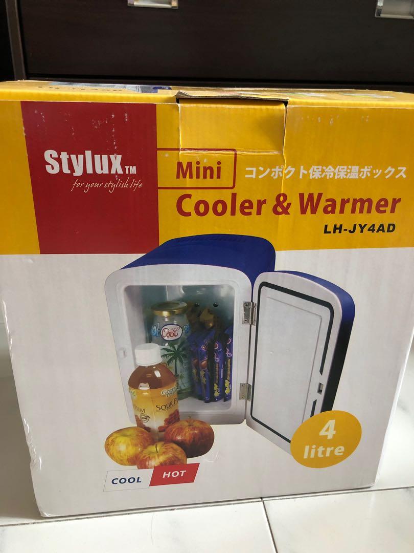 Stylux 4 litre mini fridge cooler and warmer, TV & Home Appliances