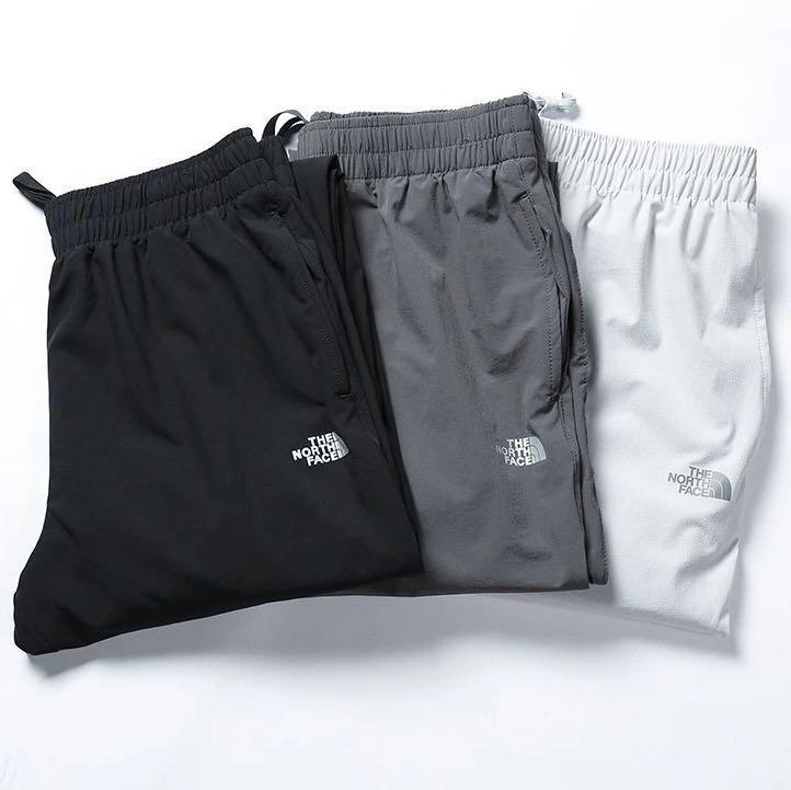 mens black north face joggers