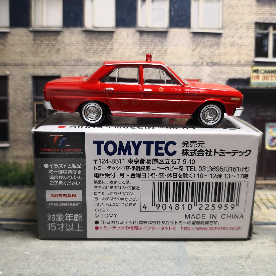 Tomytec Lv 96a 日產nissan Cedric 消防指令車 小山市消防署 Tomica Limited Vintage 玩具 遊戲類 玩具 Carousell