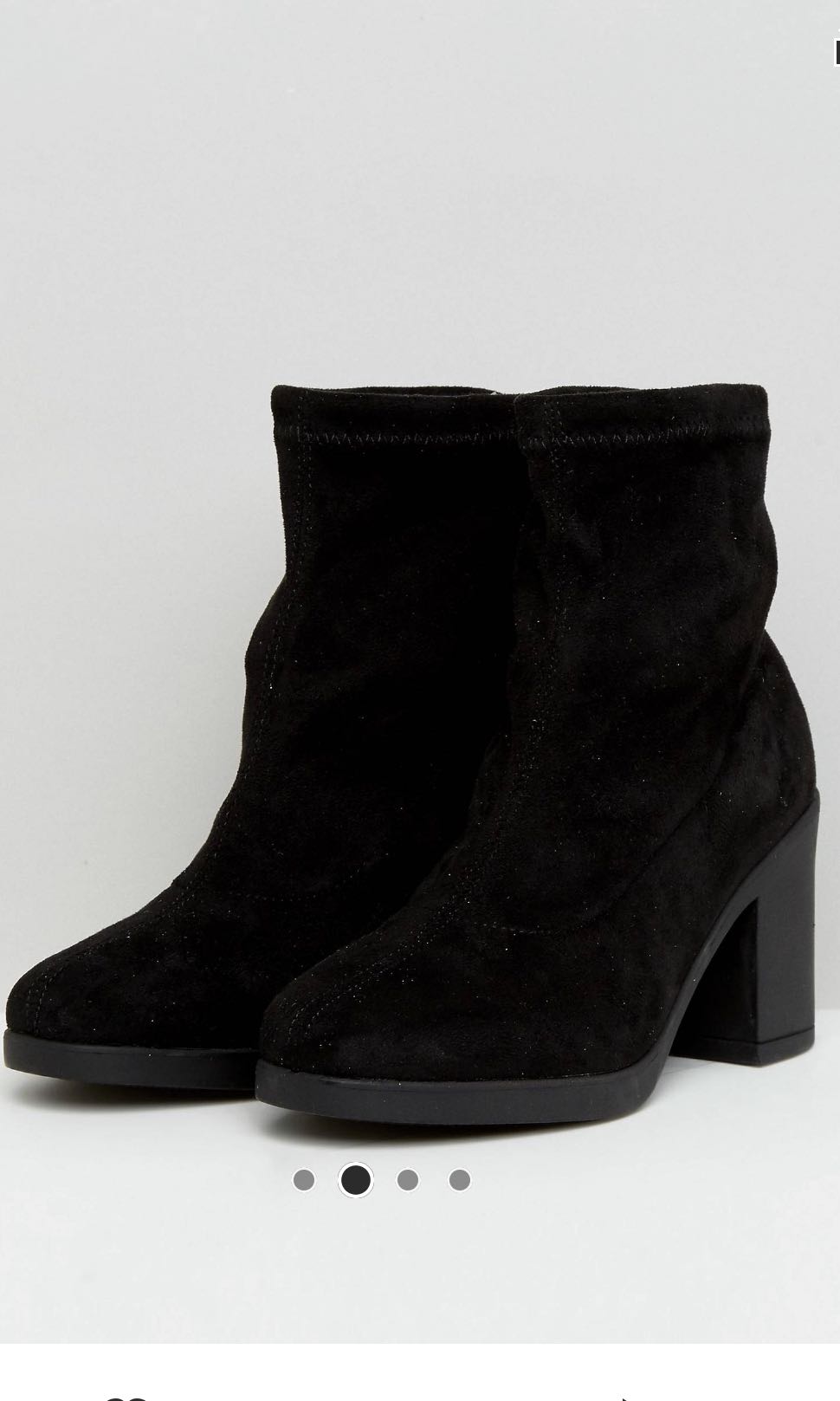 truffle collection chunky ankle boots
