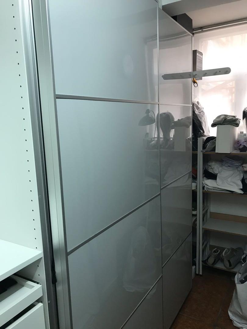 Used Ikea Pax Wardrobe Home Furniture Furniture On Carousell