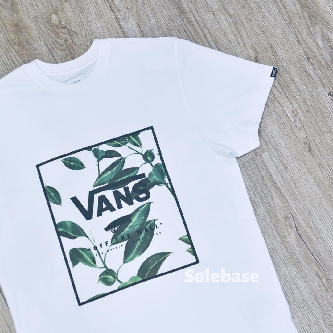 vans box logo tee