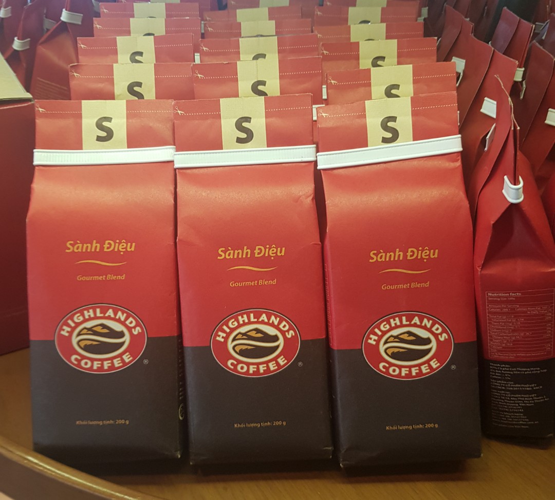 Vietnamese Highlands Coffee Beans 200grams0 Food Drinks On Carousell