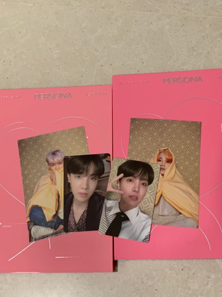 Map Of The Soul Persona Version 4 Photocards (wts) bts map of the soul persona official photocards, Hobbies & Toys