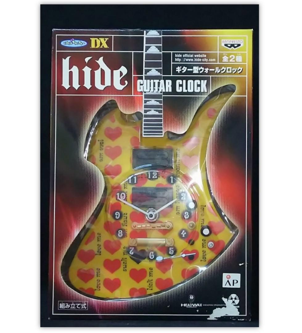 模型 預訂 代購 X Japan Hide Guitar Clock 玩具 遊戲類 玩具 Carousell