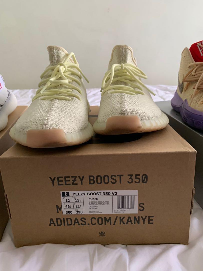 Yeezy butter outlet size 12