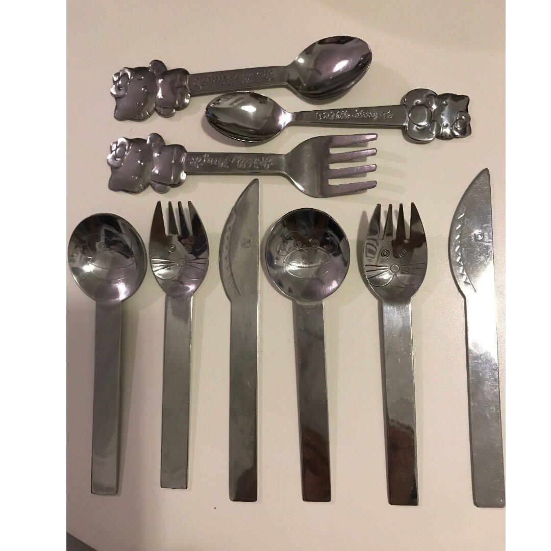 Zara Home Hello Kitty Cutlery Sets For Kids Babies Kids