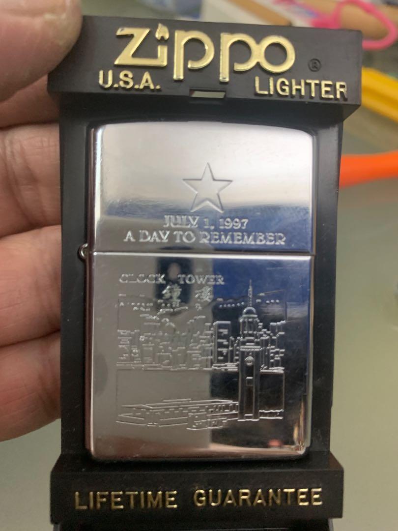 Zippo 1997 香港回歸火機, 名牌, 飾物及配件- Carousell