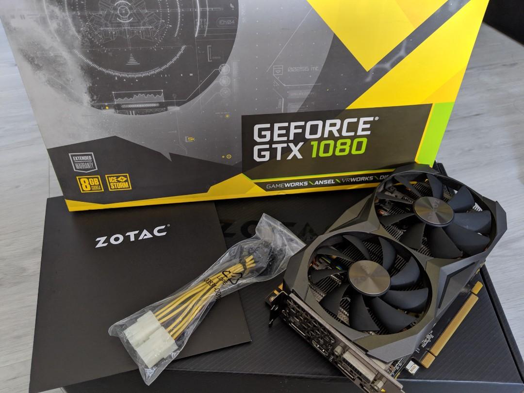 Zotac Gtx 1080 Mini Electronics Computer Parts Accessories On Carousell