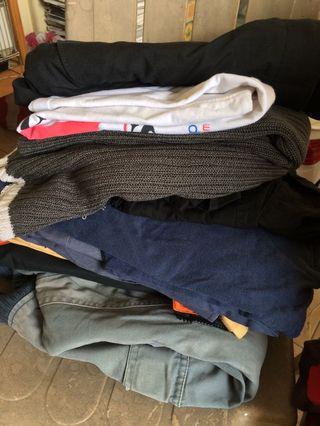 BULK SALE! Pre-loved clothes for men and women