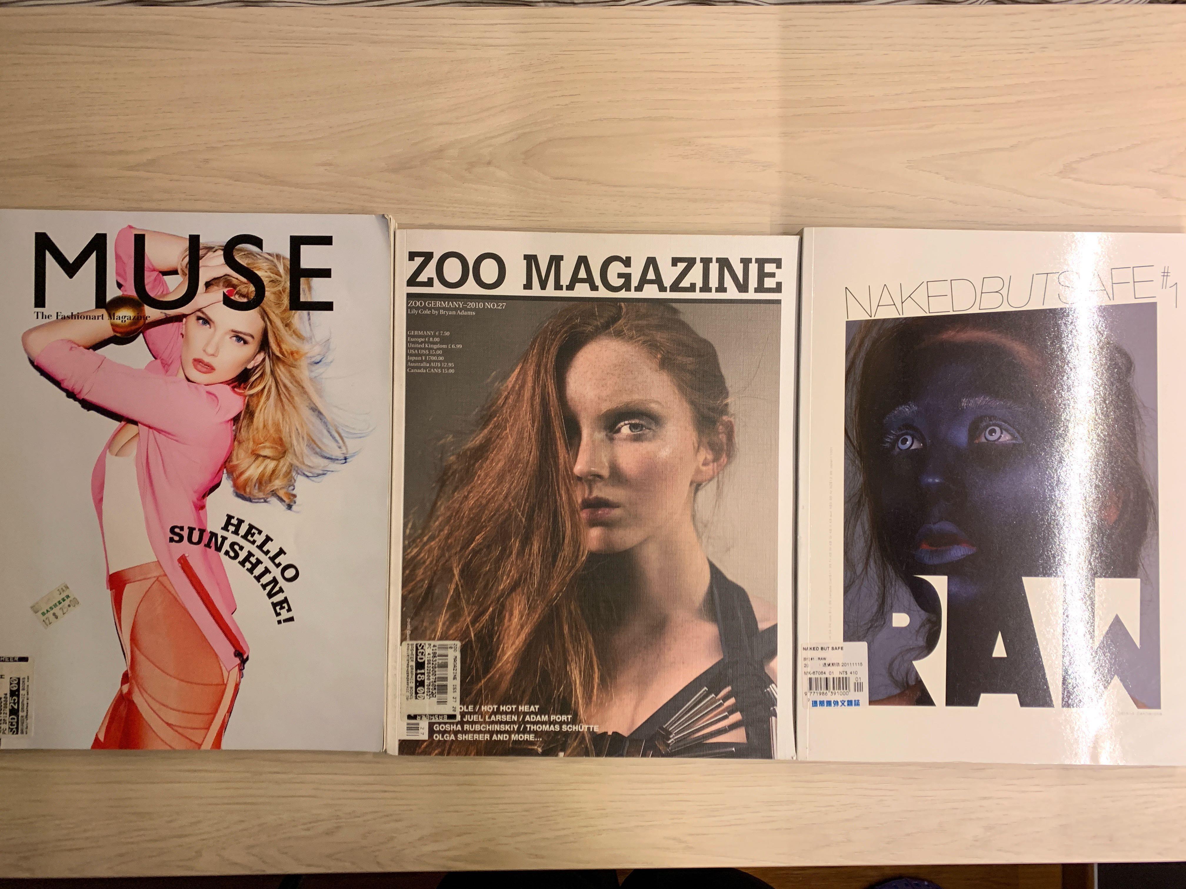 3 Fashion Magazines Books Stationery Magazines Others On Carousell