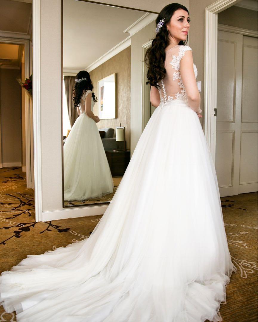 5000 Demetrios Custom Made Wedding Dress Women S Fashion
