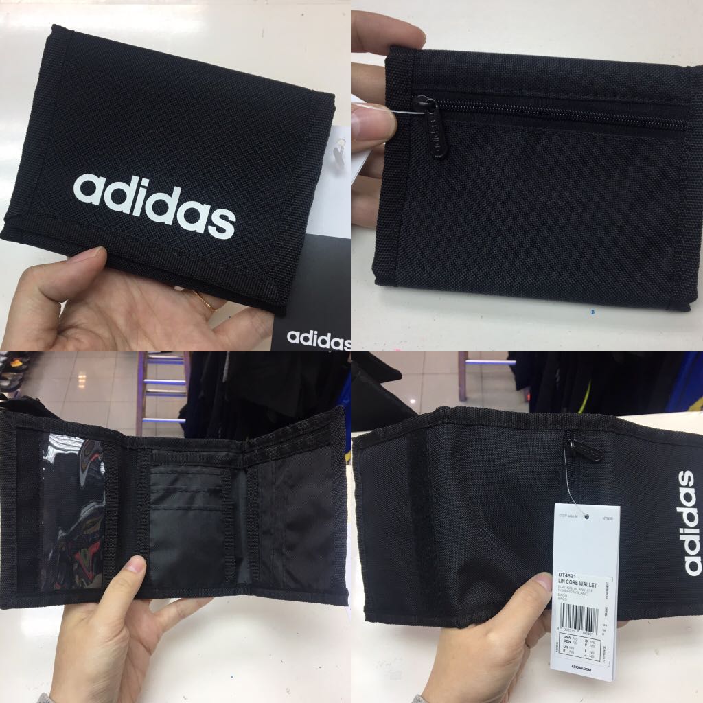 adidas linear core wallet