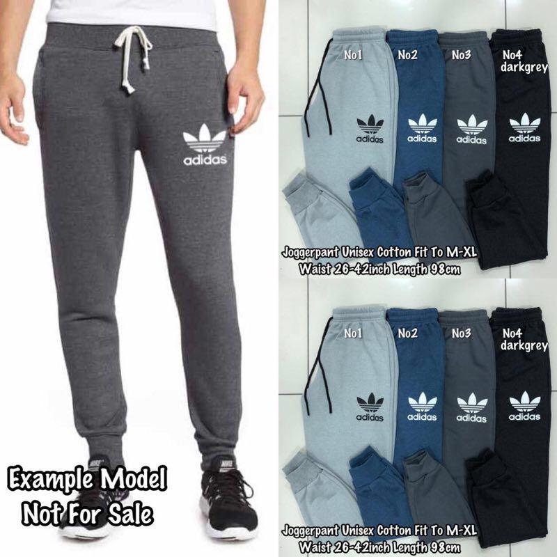 adidas joggers short length