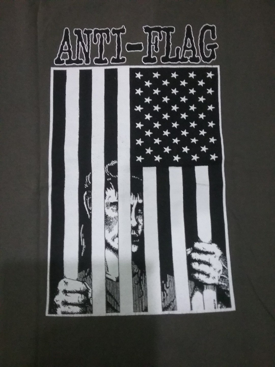 Anti Flag No One Is Free When Others Are Oppressed T Shirt Men S Fashion Tops Sets Tshirts Polo Shirts On Carousell