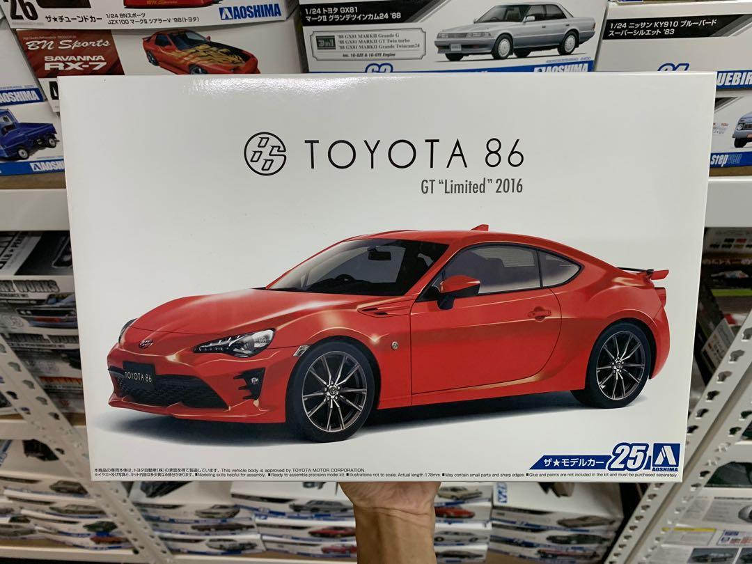 Aoshima Toyota 86 Gt Limited 16 Toys Games Action Figures Collectibles On Carousell Aoshima Toyota 86 Gt Limited 16 Toys Games Action Figures Collectibles On Carousell