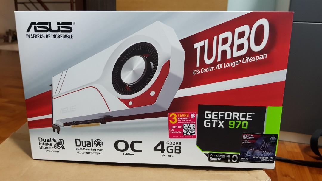 Asus GTX 970 4gb Turbo OC, Electronics 