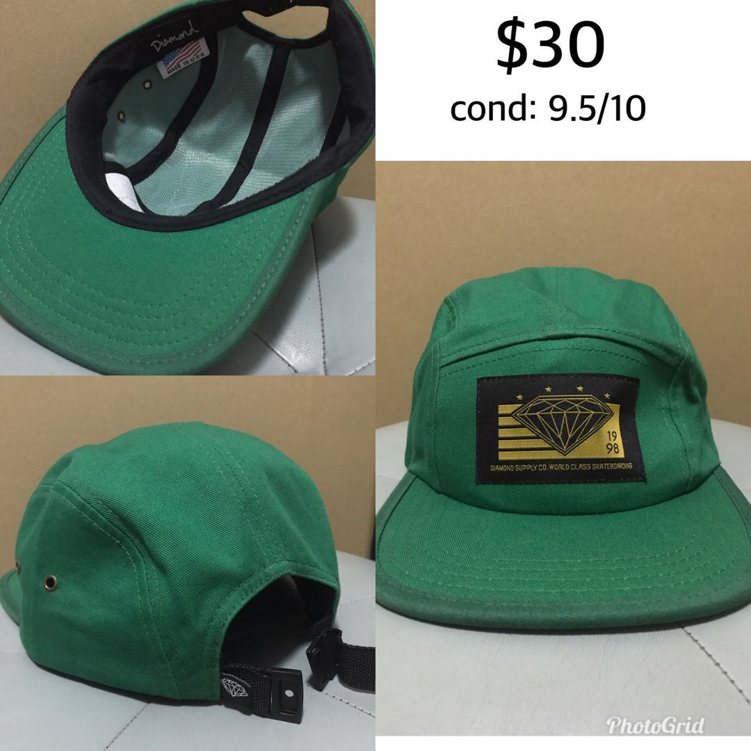 diamond supply 5 panel cap