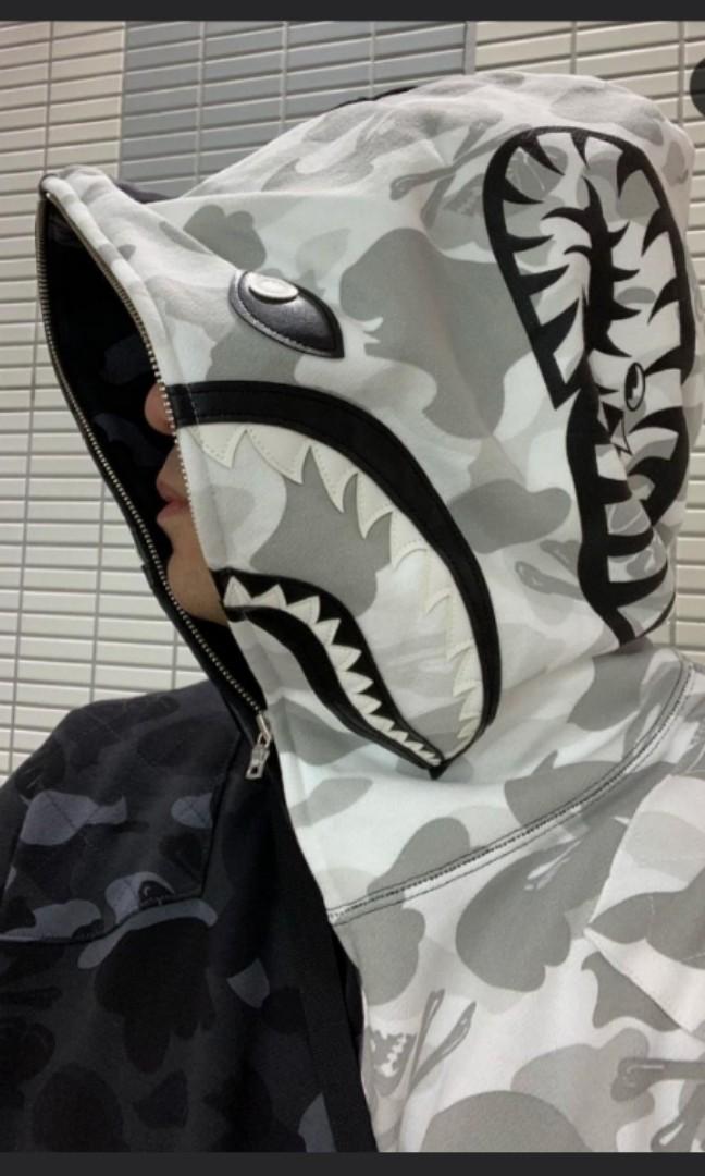 Bape neighborhood hotsell hoodie fake