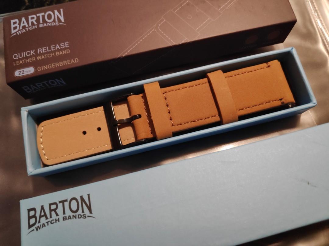 Barton Quick Release Leather Watch Bands