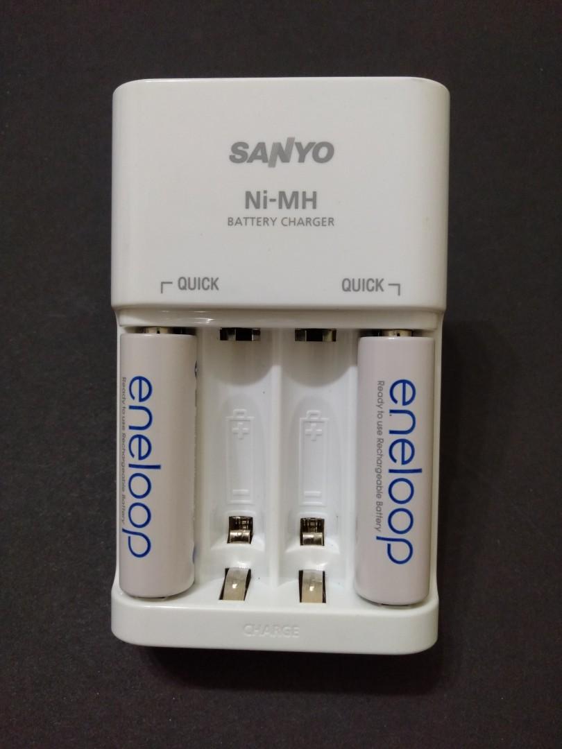 Battery charger - Sanyo Ni-MH, Computers & Tech, Parts & Accessories, Chargers on Carousell
