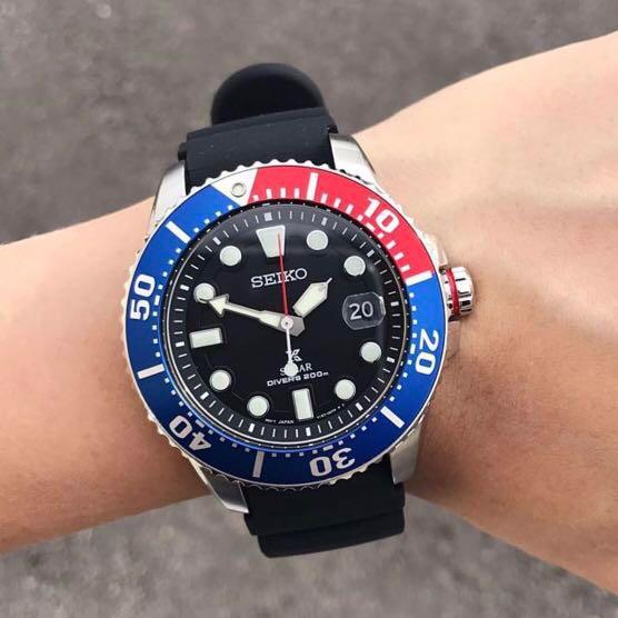 BNIB Seiko Prospex Solar Diver s 200M SNE439 SNE439P1 SNE439P