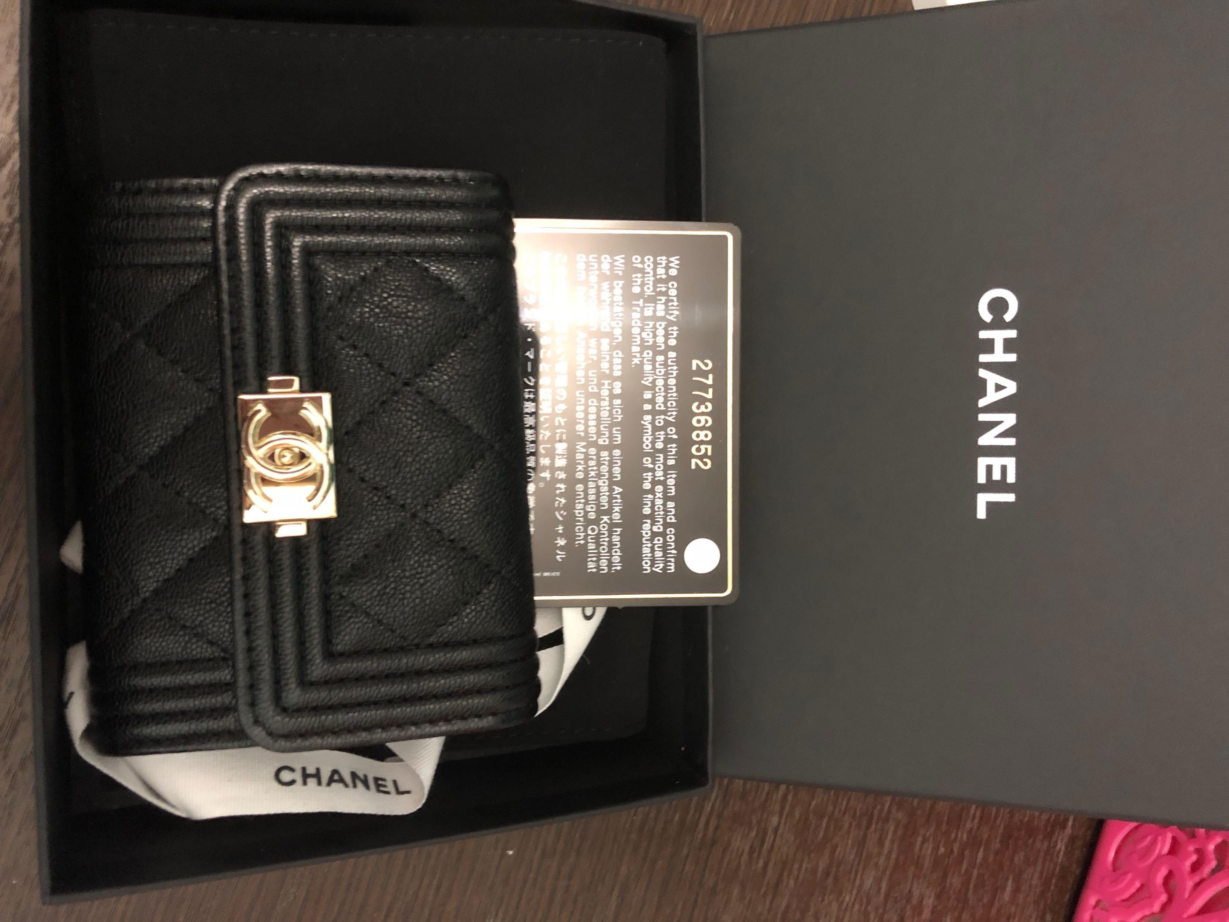 Boy chanel flap coin store purse