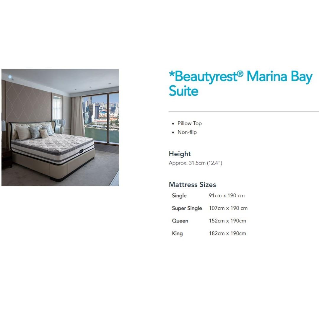 Brand New Simmons Beautyrest Mbs Mattress Super Single