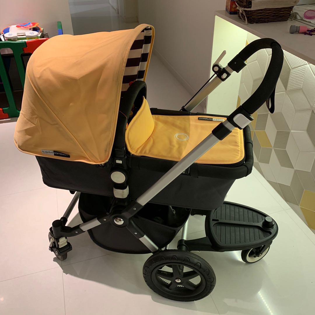 Bugaboo Cameleon 3 Bassinet Stroller Bundle Includes Extras Like Board Car Seat Adaptor Travel Bag Etc