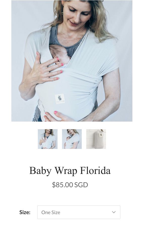 Burrow Baby Wrap Florida NEGO