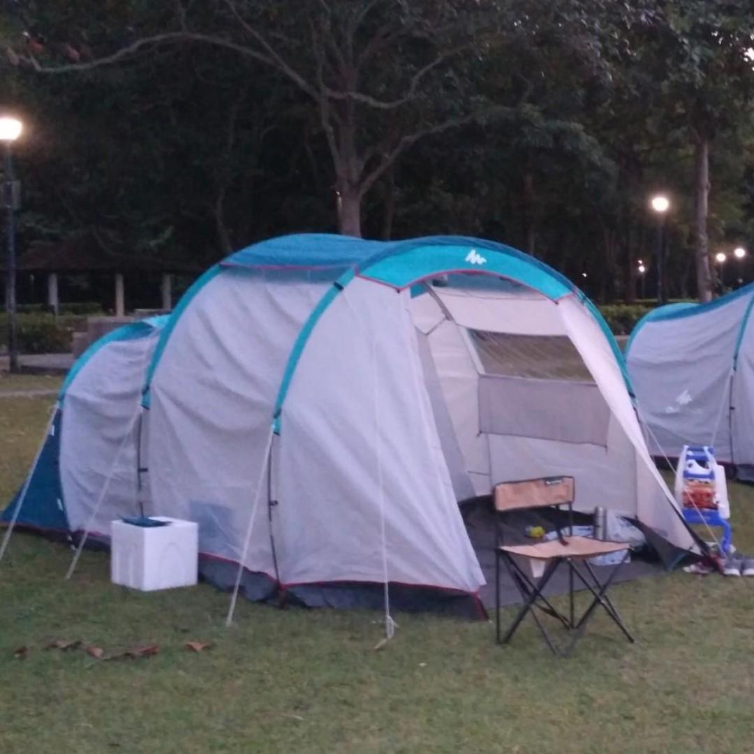 decathlon tent family 4.1