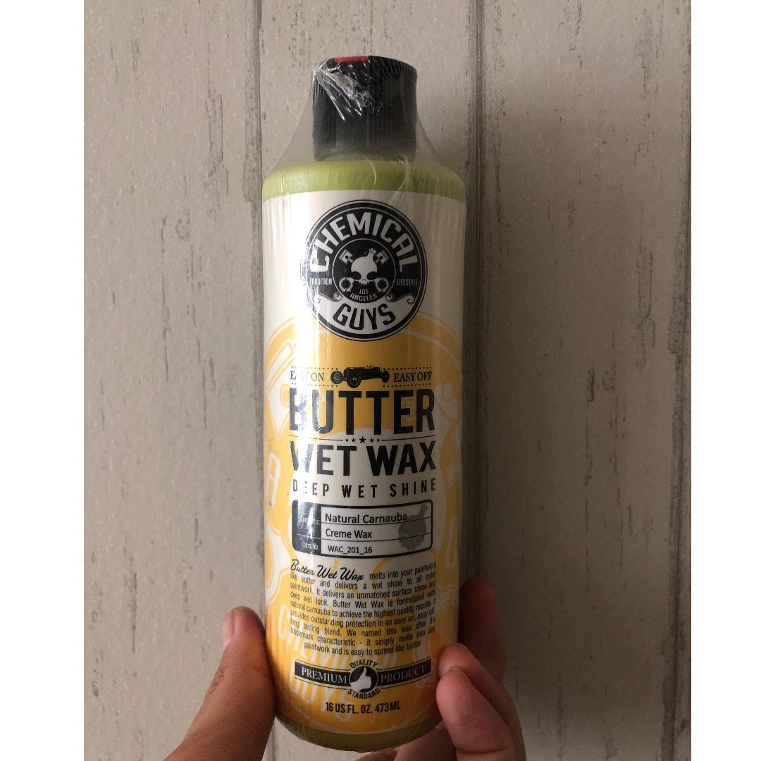 Chemical Guys Butter Wet wax, Car Accessories, Accessories on Carousell