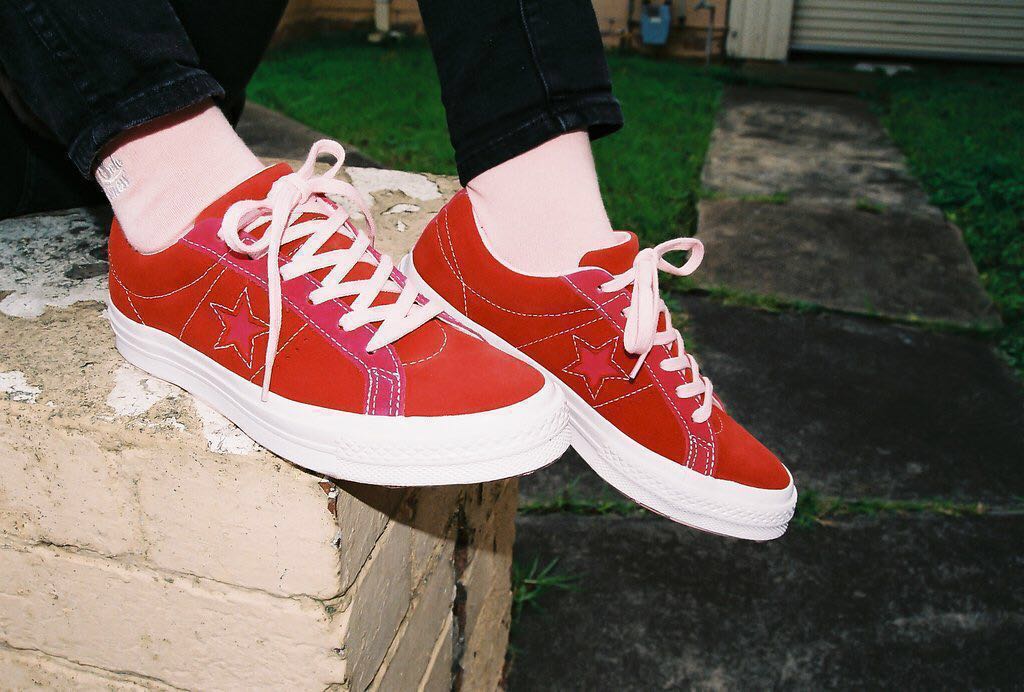 one star converse red