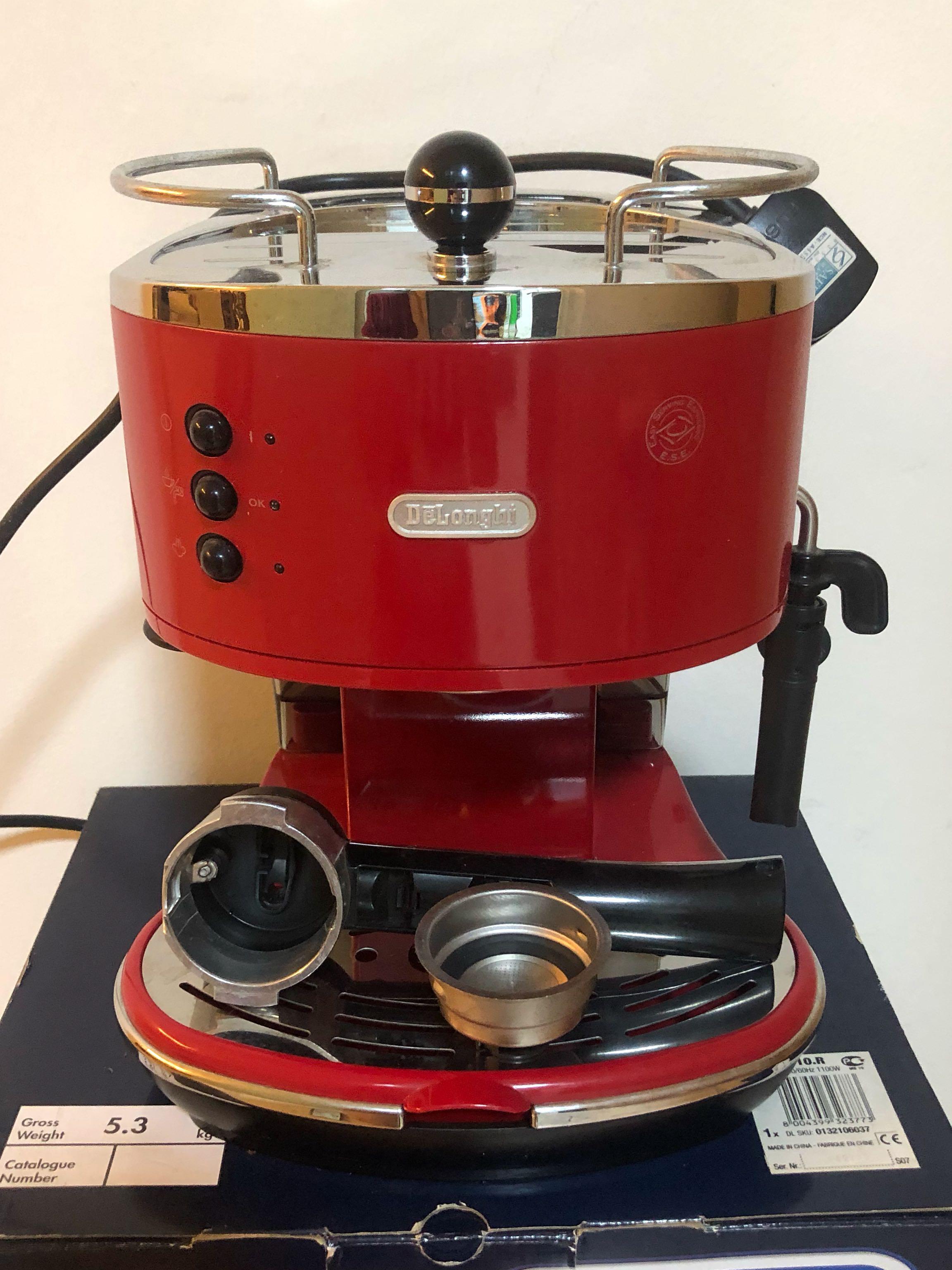 Delonghi Icona Vintage Coffee Machine, TV & Home Appliances, Kitchen