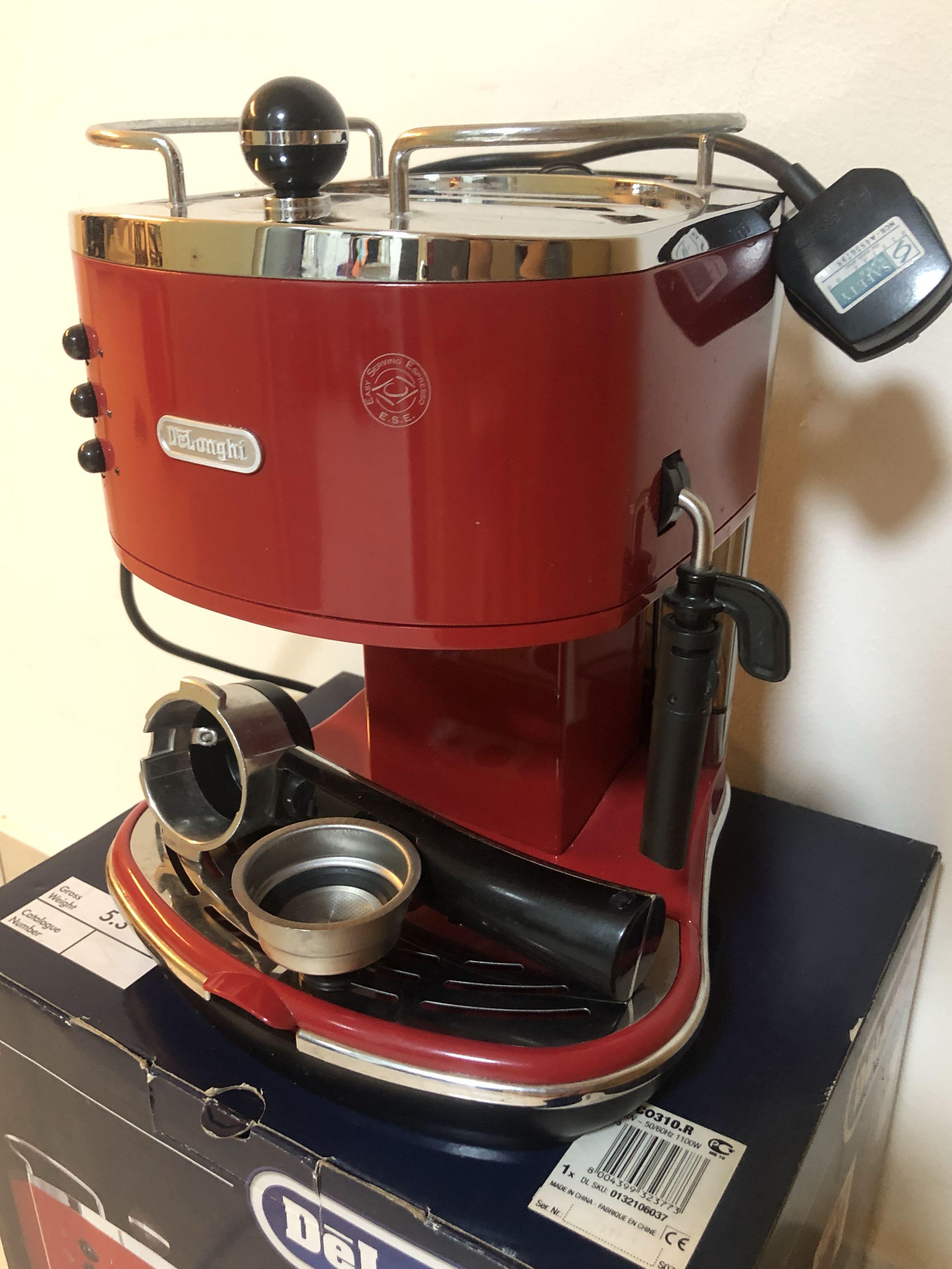 Delonghi Icona Vintage Coffee Machine, TV & Home Appliances, Kitchen