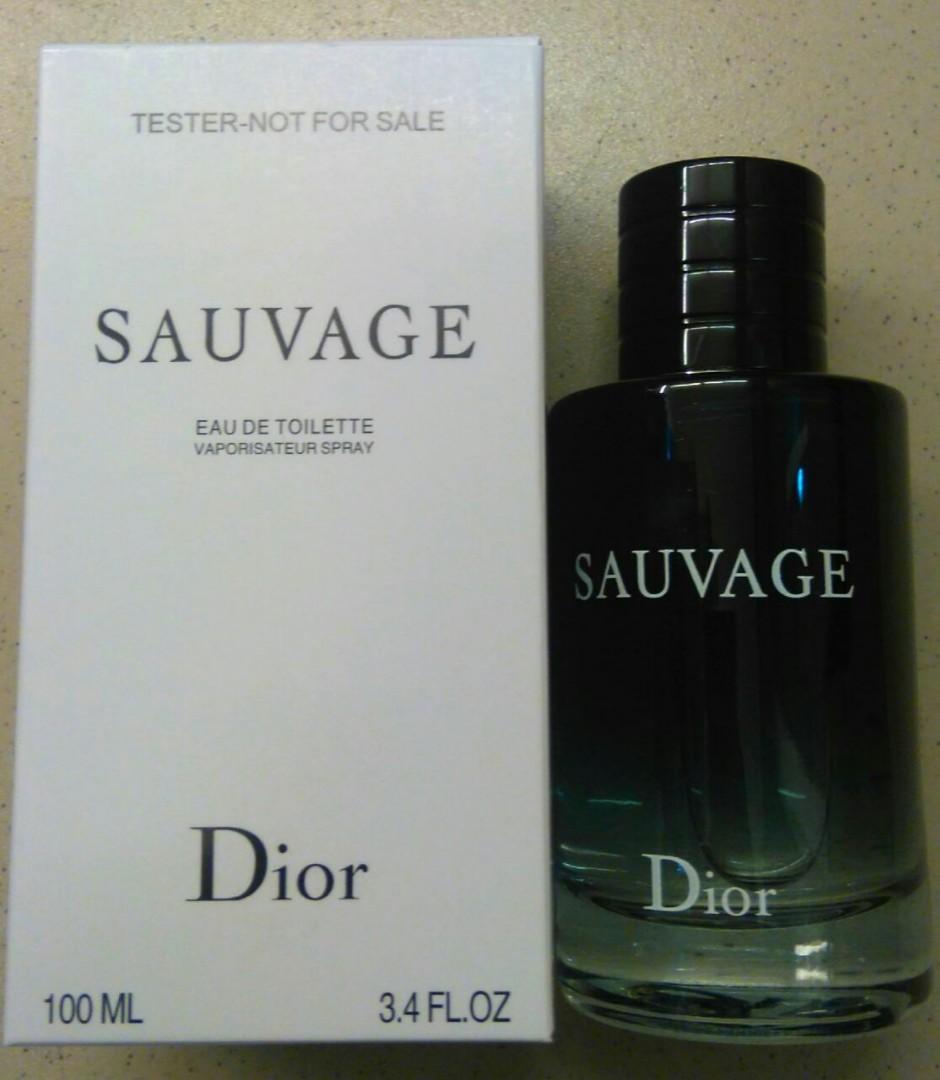 Dior sauvage eau de toilette tester clearance