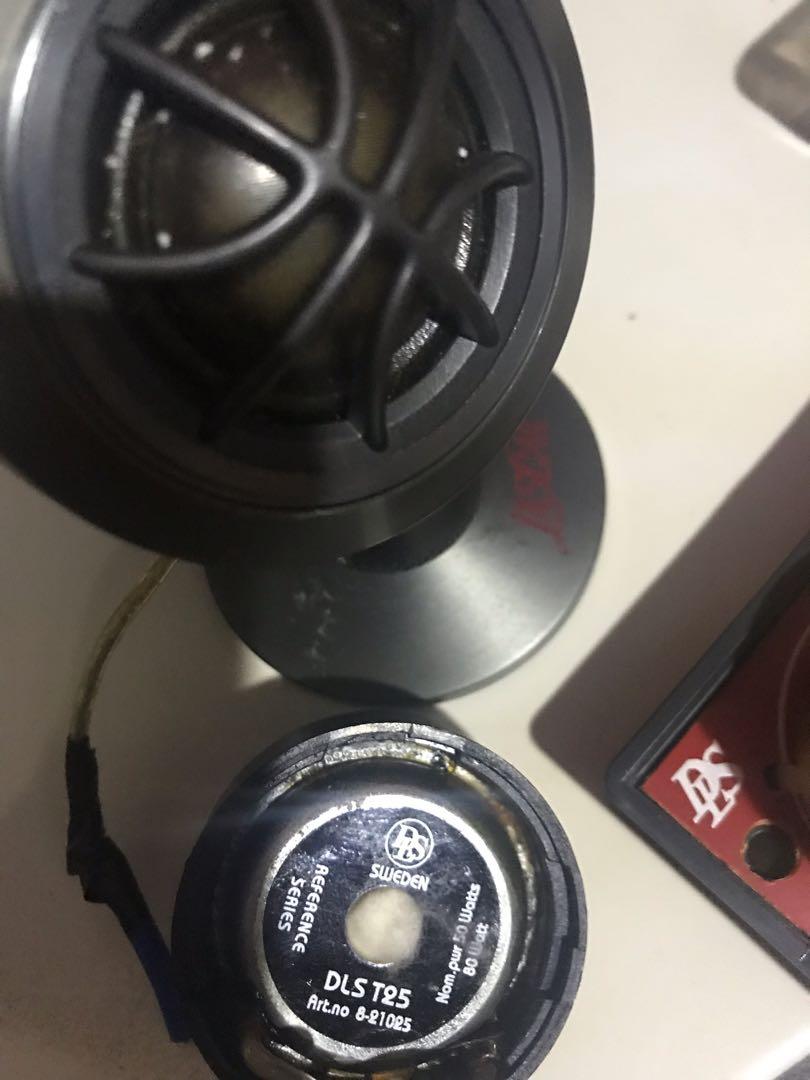 DLS T25 tweeter with tweeter Pod xover