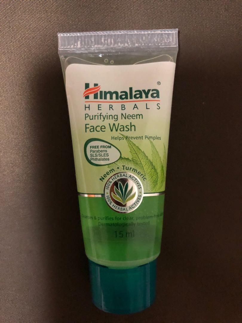 himalaya purifying neem face wash 15ml